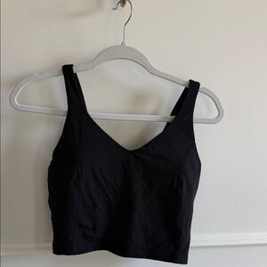 lululemon Align Black Tank Top C/D Cup